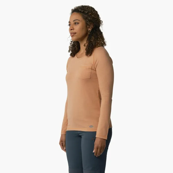 Dickies Hi Vis Women039s Cooling Long Sleeve Pocket TShirt Cork Single Dye Heather Cork Single Dye Heather c2k 8211 Women Dickies Hi Vis Women039s Cooling Long Sleeve Pocket TShirt Cork Single Dye Heather Cork Single Dye Heather c2k 8211 Women