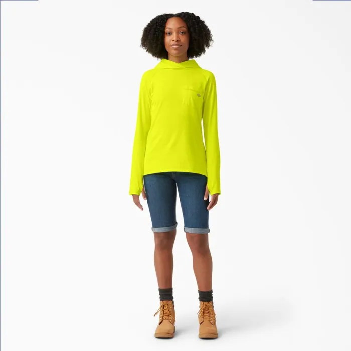 Dickies Hi Vis Women039s Cooling Performance Sun Shirt Bright Yellow Bright Yellow bwd 8211 Women Dickies Hi Vis Women039s Cooling Performance Sun Shirt Bright Yellow Bright Yellow bwd 8211 Women