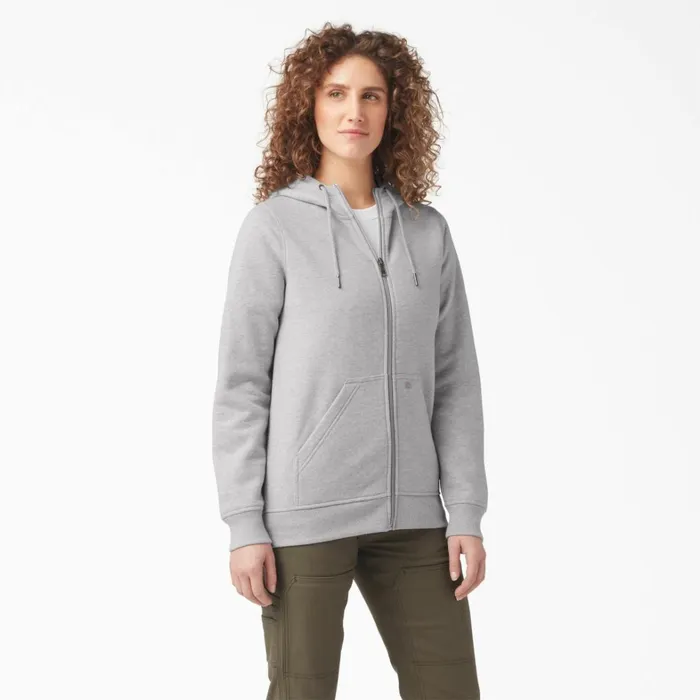 Dickies Hoodies and Sweatshirts Women039s Heavyweight FullZip Fleece Hoodie Heather Gray Heather Gray hg 8211 Women Dickies Hoodies and Sweatshirts Women039s Heavyweight FullZip Fleece Hoodie Heather Gray Heather Gray hg 8211 Women