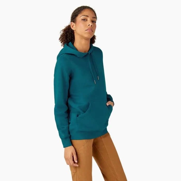 Dickies Hoodies and Sweatshirts Women039s Water Repellent Sleeve Logo Hoodie Deep Lagoon Deep Lagoon dgn 8211 Women Dickies Hoodies and Sweatshirts Women039s Water Repellent Sleeve Logo Hoodie Deep Lagoon Deep Lagoon dgn 8211 Women