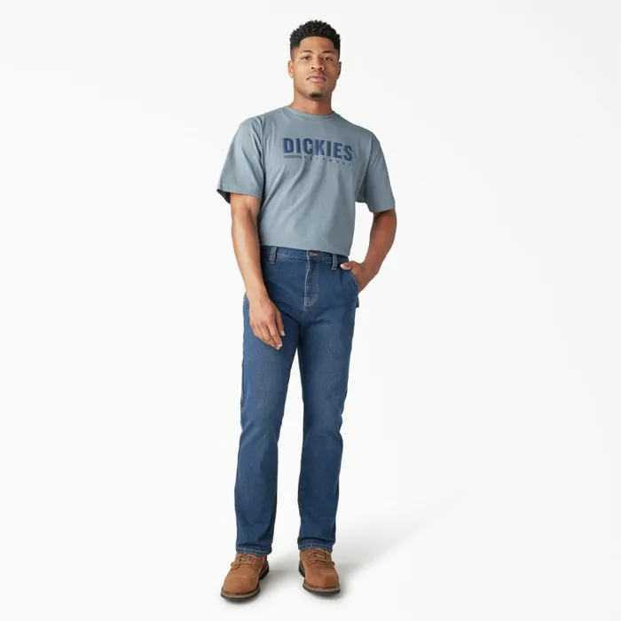 Dickies Jeans FLEX Regular Fit Carpenter Utility Jeans Medium Denim Wash Medium Denim Wash mwi 8211 Men Dickies Jeans FLEX Regular Fit Carpenter Utility Jeans Medium Denim Wash Medium Denim Wash mwi 8211 Men