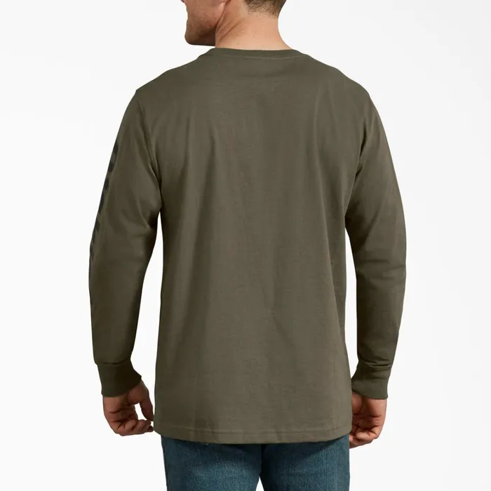Dickies Long Sleeve TShirts LongSleeve Graphic TShirt Military Green Military Green ml 8211 Men Dickies Long Sleeve TShirts LongSleeve Graphic TShirt Military Green Military Green ml 8211 Men