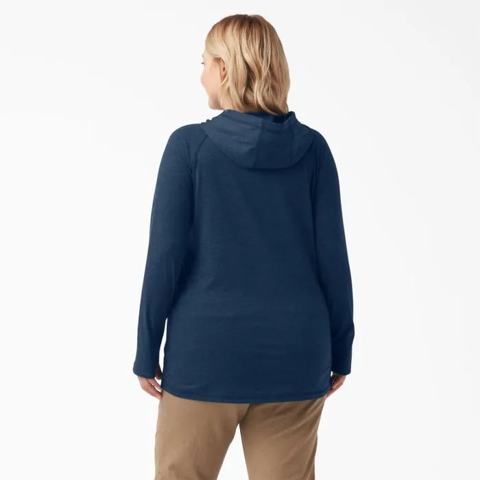 Dickies Long Sleeve TShirts Women039s Plus Cooling Performance Sun Shirt Dark Navy Heather Dark Navy Heather dnh 8211 Women Dickies Long Sleeve TShirts Women039s Plus Cooling Performance Sun Shirt Dark Navy Heather Dark Navy Heather dnh 8211 Women