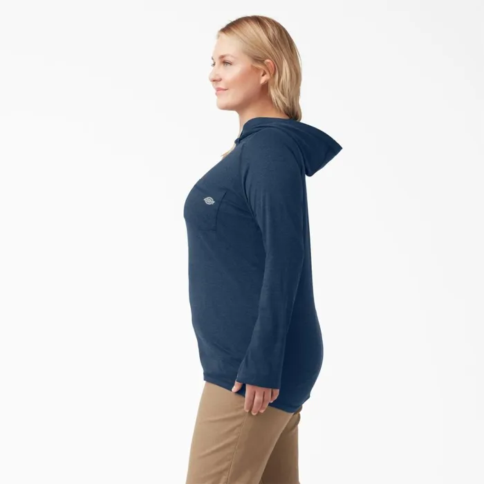 Dickies Long Sleeve TShirts Women039s Plus Cooling Performance Sun Shirt Dark Navy Heather Dark Navy Heather dnh 8211 Women Dickies Long Sleeve TShirts Women039s Plus Cooling Performance Sun Shirt Dark Navy Heather Dark Navy Heather dnh 8211 Women
