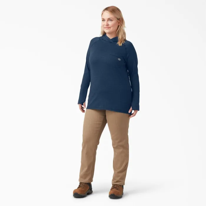 Dickies Long Sleeve TShirts Women039s Plus Cooling Performance Sun Shirt Dark Navy Heather Dark Navy Heather dnh 8211 Women Dickies Long Sleeve TShirts Women039s Plus Cooling Performance Sun Shirt Dark Navy Heather Dark Navy Heather dnh 8211 Women