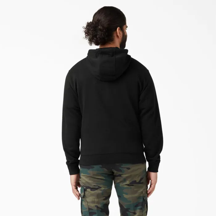 Dickies Outerwear Midweight Fleece Zip Hoodie Black Black bk 8211 Men Dickies Outerwear Midweight Fleece Zip Hoodie Black Black bk 8211 Men