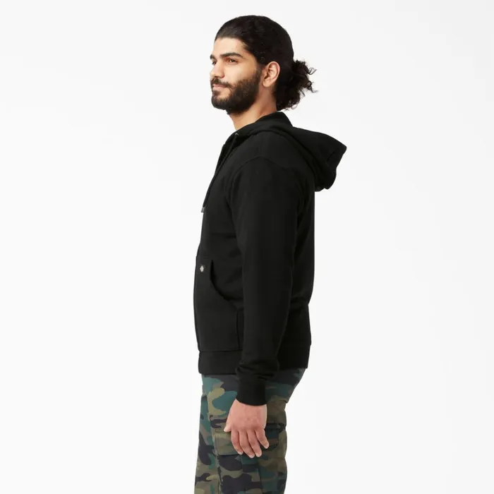 Dickies Outerwear Midweight Fleece Zip Hoodie Black Black bk 8211 Men Dickies Outerwear Midweight Fleece Zip Hoodie Black Black bk 8211 Men