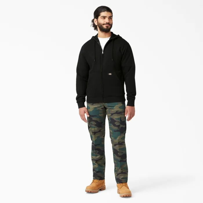 Dickies Outerwear Midweight Fleece Zip Hoodie Black Black bk 8211 Men Dickies Outerwear Midweight Fleece Zip Hoodie Black Black bk 8211 Men