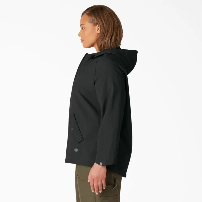 Dickies Outerwear Women039s Plus Performance Hooded Jacket Black Black bkx 8211 Women Dickies Outerwear Women039s Plus Performance Hooded Jacket Black Black bkx 8211 Women