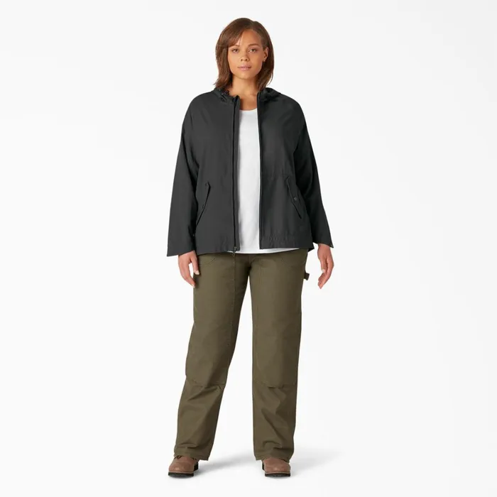 Dickies Outerwear Women039s Plus Performance Hooded Jacket Black Black bkx 8211 Women Dickies Outerwear Women039s Plus Performance Hooded Jacket Black Black bkx 8211 Women