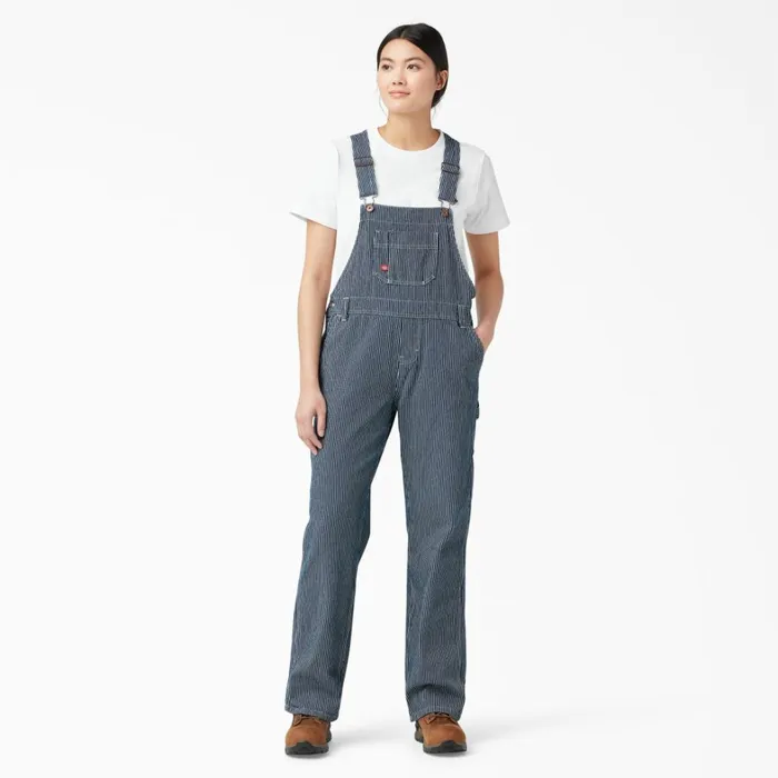 Dickies Overalls Women039s Relaxed Fit Bib Overalls Rinsed Hickory Stripe Rinsed Hickory Stripe rhs 8211 Women Dickies Overalls Women039s Relaxed Fit Bib Overalls Rinsed Hickory Stripe Rinsed Hickory Stripe rhs 8211 Women