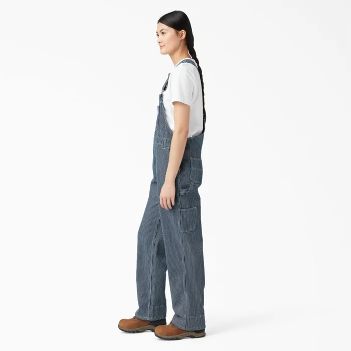 Dickies Overalls Women039s Relaxed Fit Bib Overalls Rinsed Hickory Stripe Rinsed Hickory Stripe rhs 8211 Women Dickies Overalls Women039s Relaxed Fit Bib Overalls Rinsed Hickory Stripe Rinsed Hickory Stripe rhs 8211 Women