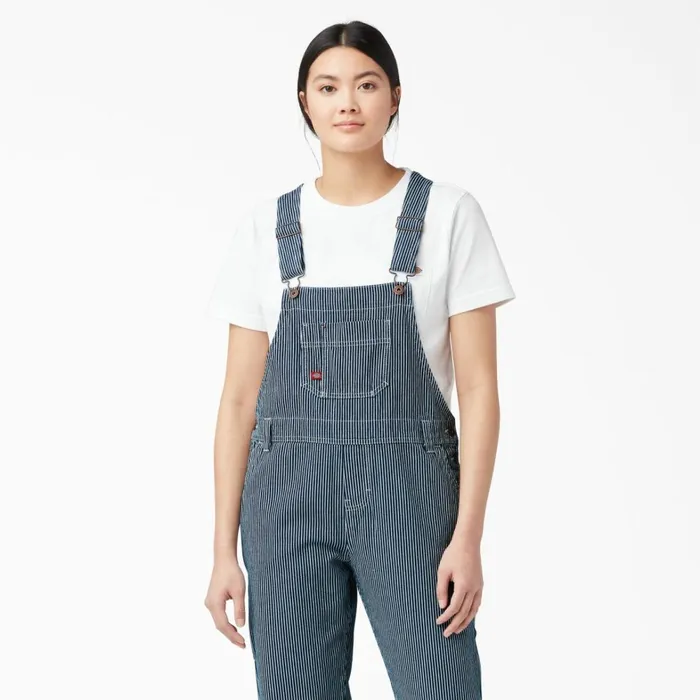 Dickies Overalls Women039s Relaxed Fit Bib Overalls Rinsed Hickory Stripe Rinsed Hickory Stripe rhs 8211 Women Dickies Overalls Women039s Relaxed Fit Bib Overalls Rinsed Hickory Stripe Rinsed Hickory Stripe rhs 8211 Women