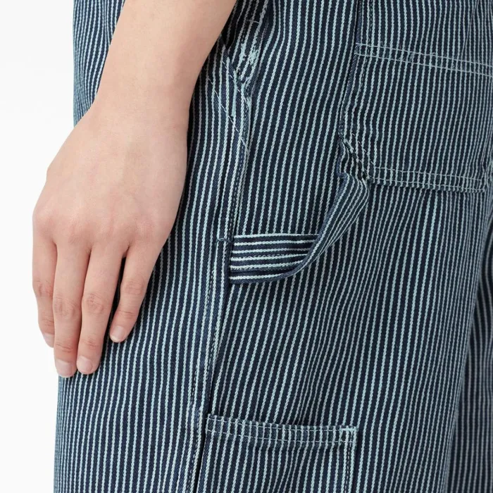 Dickies Overalls Women039s Relaxed Fit Bib Overalls Rinsed Hickory Stripe Rinsed Hickory Stripe rhs 8211 Women Dickies Overalls Women039s Relaxed Fit Bib Overalls Rinsed Hickory Stripe Rinsed Hickory Stripe rhs 8211 Women