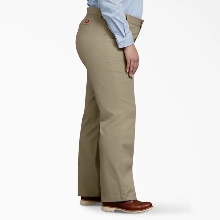 Dickies Pants Women039s Plus FLEX Relaxed Fit Pants Desert Sand Desert Sand ds 8211 Women Dickies Pants Women039s Plus FLEX Relaxed Fit Pants Desert Sand Desert Sand ds 8211 Women