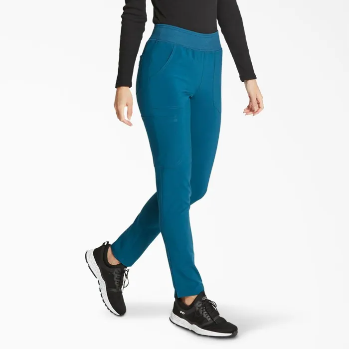 Dickies Scrubs Women039s EDS Essentials Tapered Leg Scrub Pants Caribbean Blue Caribbean Blue crb 8211 Women Dickies Scrubs Women039s EDS Essentials Tapered Leg Scrub Pants Caribbean Blue Caribbean Blue crb 8211 Women