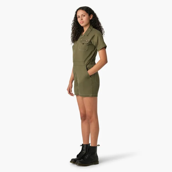 Dickies Shortalls Women039s Regular Fit Ripstop Shortalls Military Green Military Green ml 8211 Women Dickies Shortalls Women039s Regular Fit Ripstop Shortalls Military Green Military Green ml 8211 Women