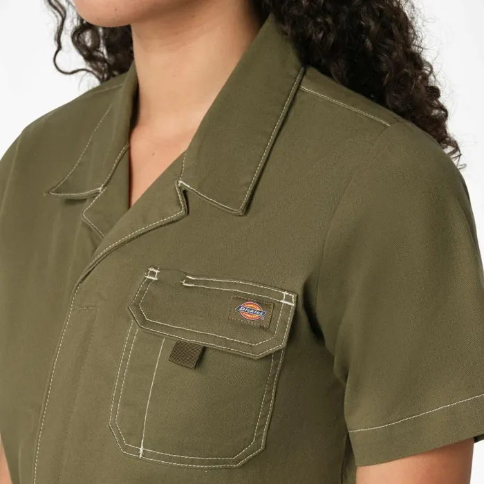 Dickies Shortalls Women039s Regular Fit Ripstop Shortalls Military Green Military Green ml 8211 Women Dickies Shortalls Women039s Regular Fit Ripstop Shortalls Military Green Military Green ml 8211 Women