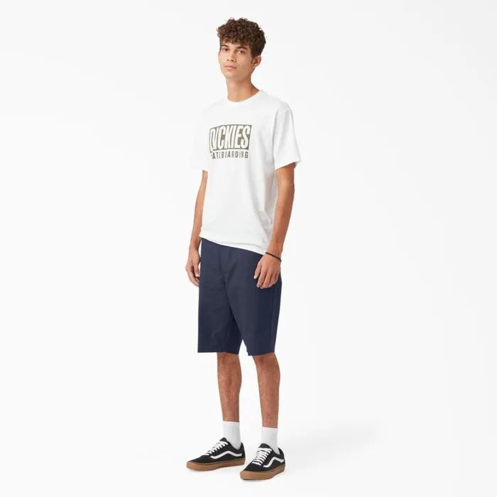 Dickies Skateboarding Shorts FLEX Skateboarding Slim Fit Shorts 11034 Ink Navy Ink Navy ik 8211 Men Dickies Skateboarding Shorts FLEX Skateboarding Slim Fit Shorts 11034 Ink Navy Ink Navy ik 8211 Men