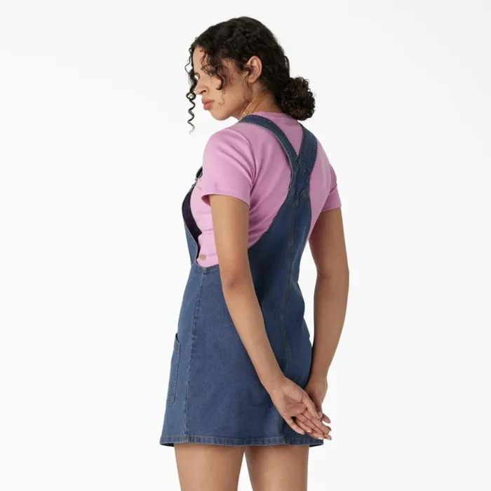 Dickies Skirts and Dresses Women039s Regular Fit Denim Bib Overall Dress Stonewashed Vintage Blue Stonewashed Vintage Blue wvb 8211 Women Dickies Skirts and Dresses Women039s Regular Fit Denim Bib Overall Dress Stonewashed Vintage Blue Stonewashed Vintage Blue wvb 8211 Women