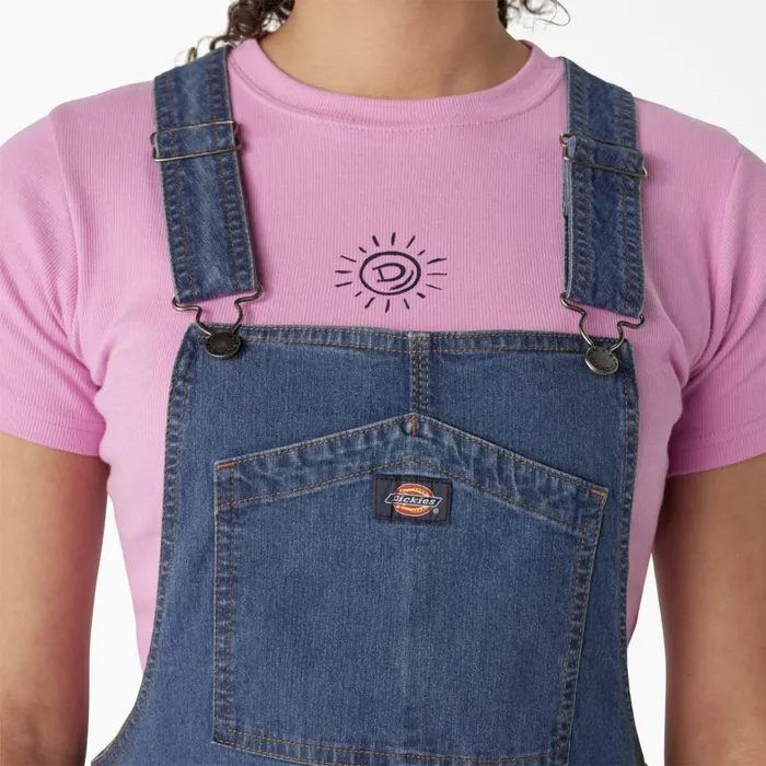 Dickies Skirts and Dresses Women039s Regular Fit Denim Bib Overall Dress Stonewashed Vintage Blue Stonewashed Vintage Blue wvb 8211 Women Dickies Skirts and Dresses Women039s Regular Fit Denim Bib Overall Dress Stonewashed Vintage Blue Stonewashed Vintage Blue wvb 8211 Women