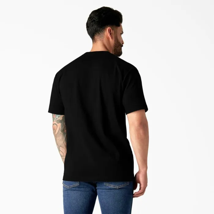 Dickies TShirts Short Sleeve Workwear Graphic TShirt Black Black kbk 8211 Men Dickies TShirts Short Sleeve Workwear Graphic TShirt Black Black kbk 8211 Men