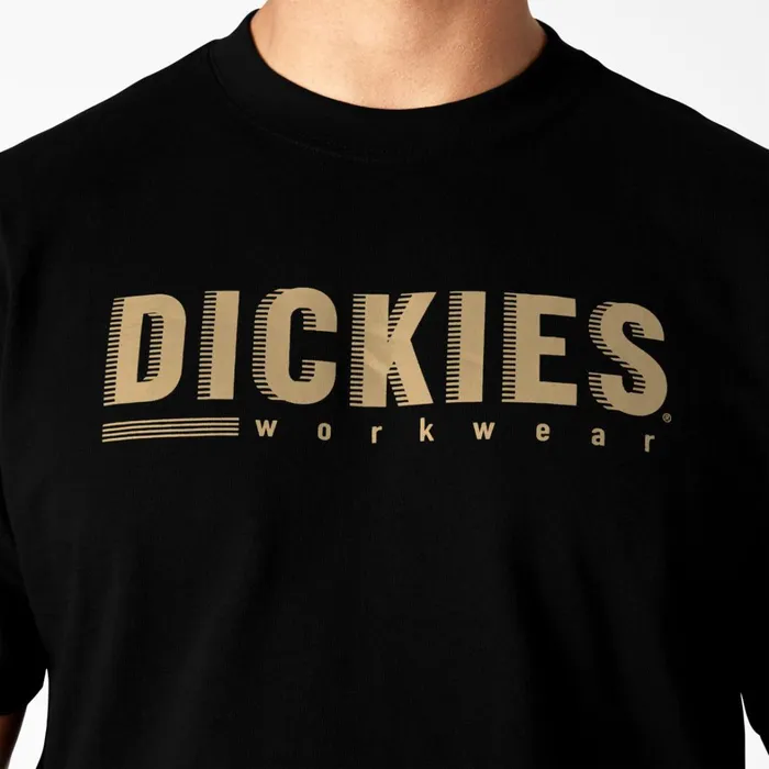 Dickies TShirts Short Sleeve Workwear Graphic TShirt Black Black kbk 8211 Men Dickies TShirts Short Sleeve Workwear Graphic TShirt Black Black kbk 8211 Men