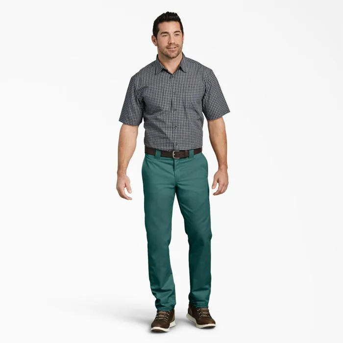 Dickies Work Pants Slim Fit Tapered Leg MultiUse Pocket Work Pants Lincoln Green Lincoln Green ln 8211 Men Dickies Work Pants Slim Fit Tapered Leg MultiUse Pocket Work Pants Lincoln Green Lincoln Green ln 8211 Men