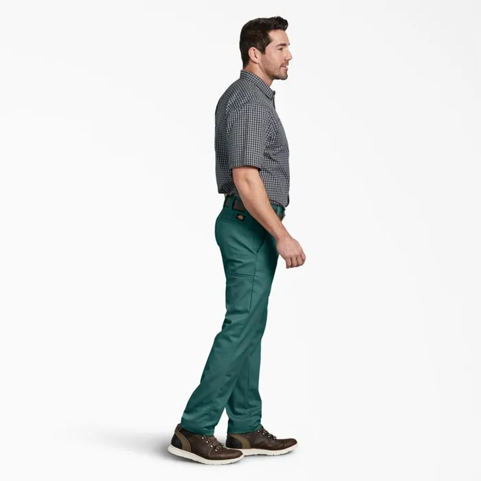 Dickies Work Pants Slim Fit Tapered Leg MultiUse Pocket Work Pants Lincoln Green Lincoln Green ln 8211 Men Dickies Work Pants Slim Fit Tapered Leg MultiUse Pocket Work Pants Lincoln Green Lincoln Green ln 8211 Men
