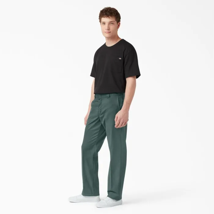Dickies Work Pants Slim Fit Tapered Leg MultiUse Pocket Work Pants Lincoln Green Lincoln Green ln 8211 Men Dickies Work Pants Slim Fit Tapered Leg MultiUse Pocket Work Pants Lincoln Green Lincoln Green ln 8211 Men