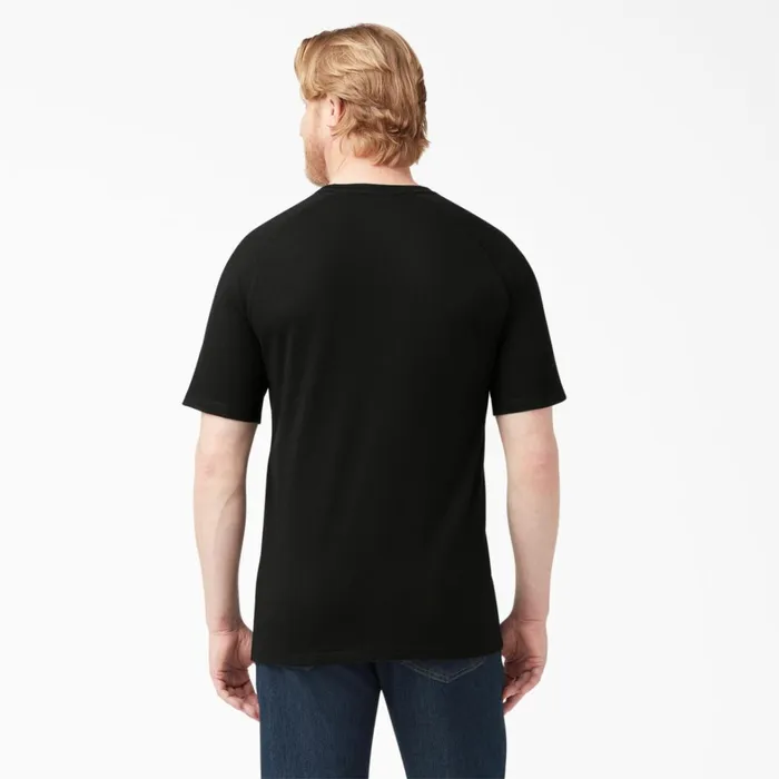 Dickies Work Shirts Cooling Short Sleeve Pocket TShirt Black Black bk 8211 Men Dickies Work Shirts Cooling Short Sleeve Pocket TShirt Black Black bk 8211 Men