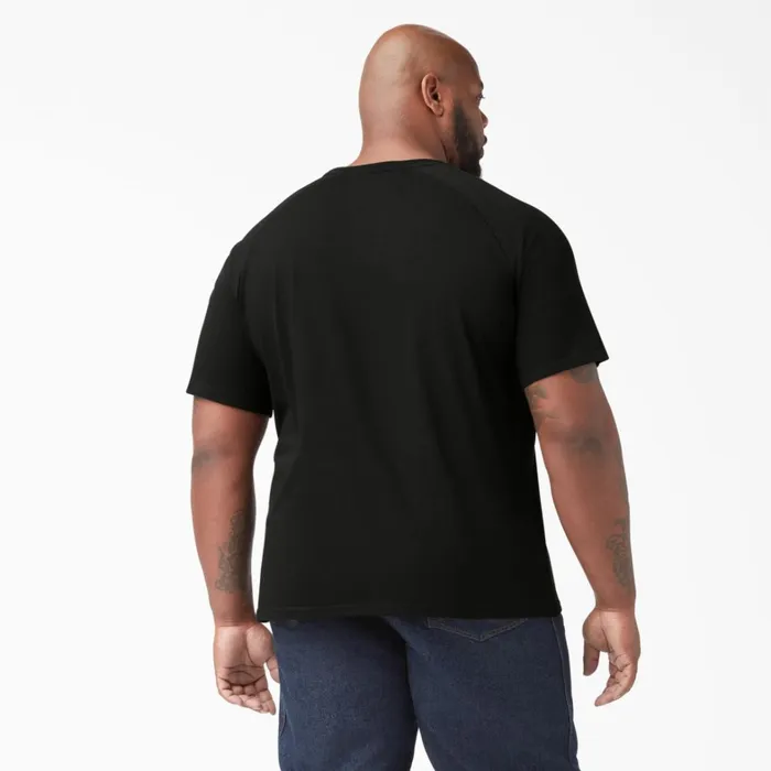 Dickies Work Shirts Cooling Short Sleeve Pocket TShirt Black Black bk 8211 Men Dickies Work Shirts Cooling Short Sleeve Pocket TShirt Black Black bk 8211 Men