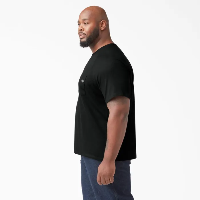 Dickies Work Shirts Cooling Short Sleeve Pocket TShirt Black Black bk 8211 Men Dickies Work Shirts Cooling Short Sleeve Pocket TShirt Black Black bk 8211 Men