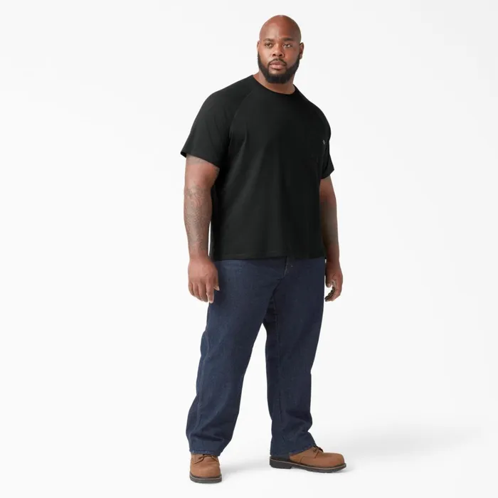 Dickies Work Shirts Cooling Short Sleeve Pocket TShirt Black Black bk 8211 Men Dickies Work Shirts Cooling Short Sleeve Pocket TShirt Black Black bk 8211 Men