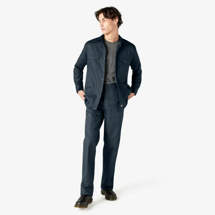 Dickies Work Shirts Long Sleeve Work Shirt Dark Navy Dark Navy dn 8211 Men Dickies Work Shirts Long Sleeve Work Shirt Dark Navy Dark Navy dn 8211 Men