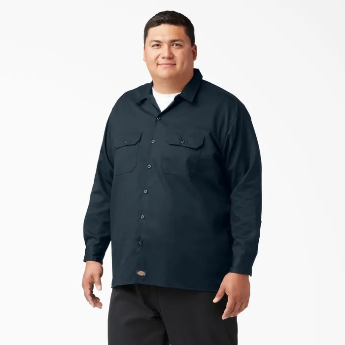 Dickies Work Shirts Long Sleeve Work Shirt Dark Navy Dark Navy dn 8211 Men Dickies Work Shirts Long Sleeve Work Shirt Dark Navy Dark Navy dn 8211 Men