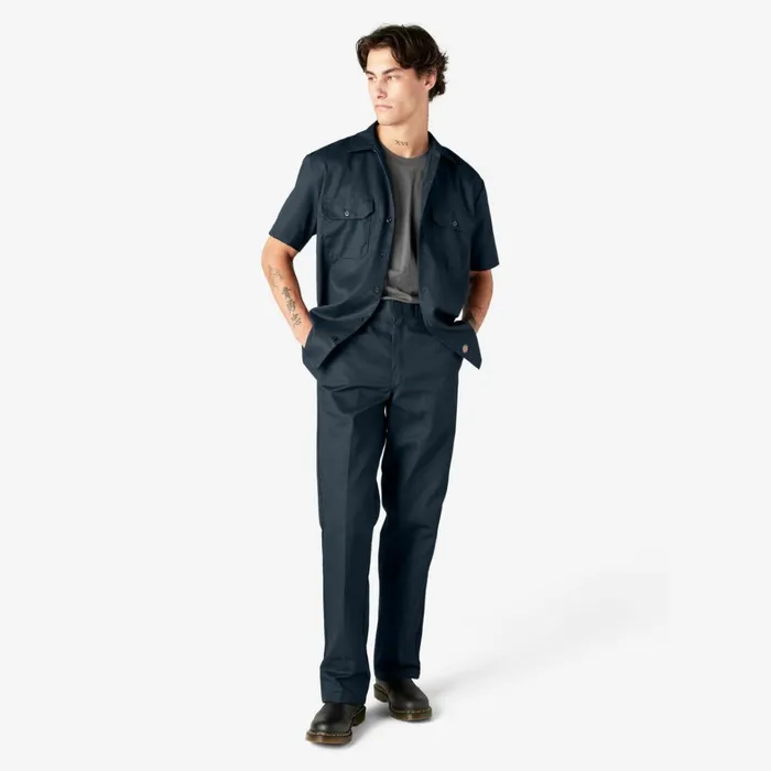 Dickies Work Shirts Short Sleeve Work Shirt Dark Navy Dark Navy dn 8211 Men Dickies Work Shirts Short Sleeve Work Shirt Dark Navy Dark Navy dn 8211 Men