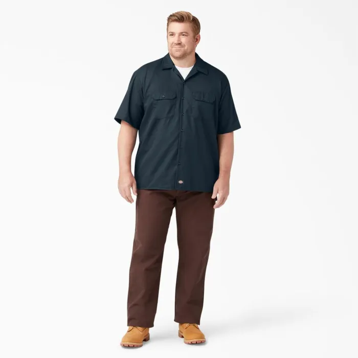 Dickies Work Shirts Short Sleeve Work Shirt Dark Navy Dark Navy dn 8211 Men Dickies Work Shirts Short Sleeve Work Shirt Dark Navy Dark Navy dn 8211 Men