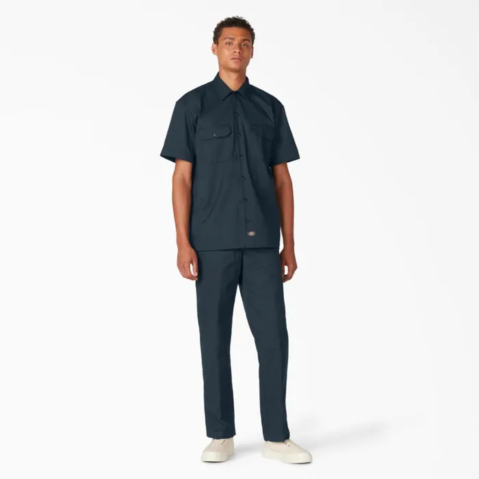Dickies Work Shirts Short Sleeve Work Shirt Dark Navy Dark Navy dn 8211 Men Dickies Work Shirts Short Sleeve Work Shirt Dark Navy Dark Navy dn 8211 Men