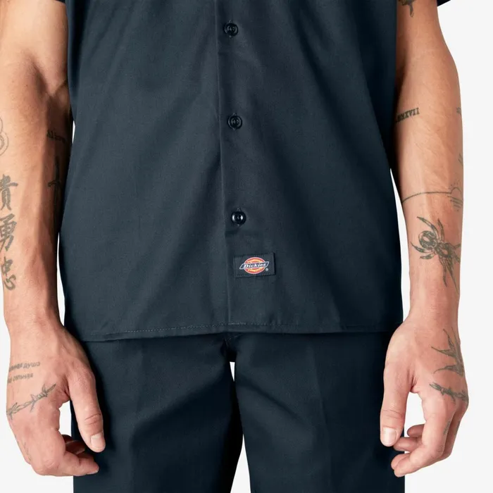 Dickies Work Shirts Short Sleeve Work Shirt Dark Navy Dark Navy dn 8211 Men Dickies Work Shirts Short Sleeve Work Shirt Dark Navy Dark Navy dn 8211 Men
