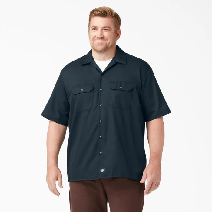 Dickies Work Shirts Short Sleeve Work Shirt Dark Navy Dark Navy dn 8211 Men Dickies Work Shirts Short Sleeve Work Shirt Dark Navy Dark Navy dn 8211 Men