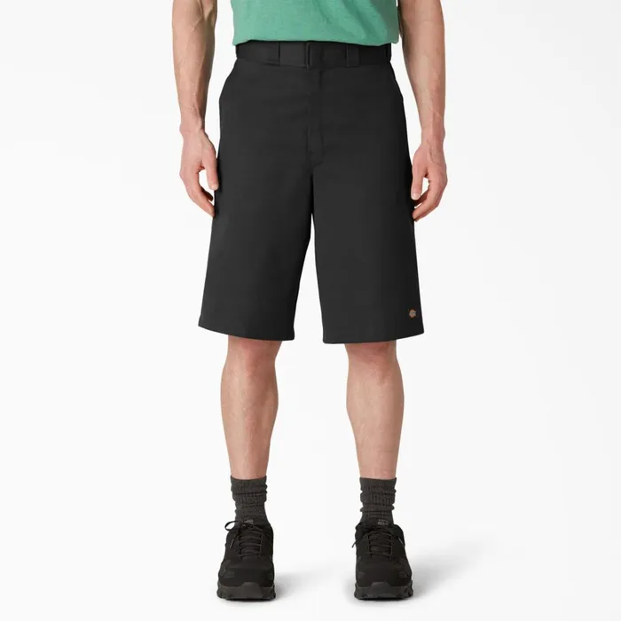 Dickies Work Shorts Loose Fit Flat Front Work Shorts 13034 Black Black bk 8211 Men