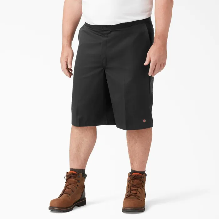 Dickies Work Shorts Loose Fit Flat Front Work Shorts 13034 Black Black bk 8211 Men Dickies Work Shorts Loose Fit Flat Front Work Shorts 13034 Black Black bk 8211 Men
