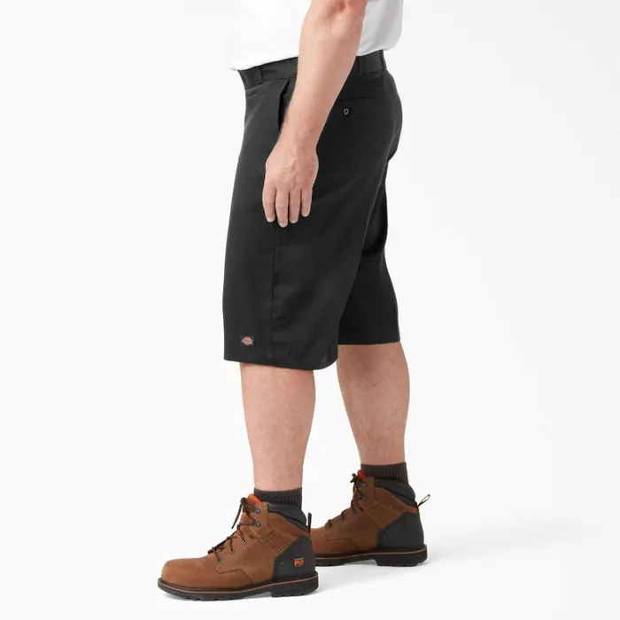 Dickies Work Shorts Loose Fit Flat Front Work Shorts 13034 Black Black bk 8211 Men Dickies Work Shorts Loose Fit Flat Front Work Shorts 13034 Black Black bk 8211 Men