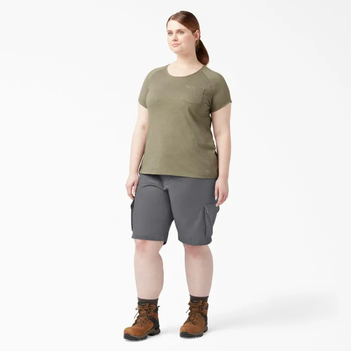 Dickies Work Shorts Women039s Plus Relaxed Fit Cargo Shorts 11034 Graphite Gray Graphite Gray ga 8211 Women Dickies Work Shorts Women039s Plus Relaxed Fit Cargo Shorts 11034 Graphite Gray Graphite Gray ga 8211 Women