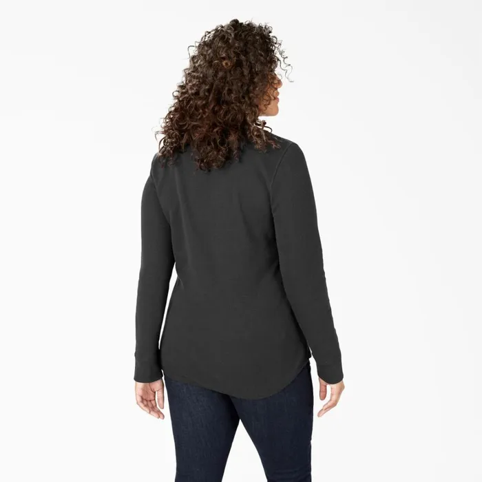 Dickies Work Tops Women039s Plus Long Sleeve Thermal Shirt Black Black kbk 8211 Women Dickies Work Tops Women039s Plus Long Sleeve Thermal Shirt Black Black kbk 8211 Women