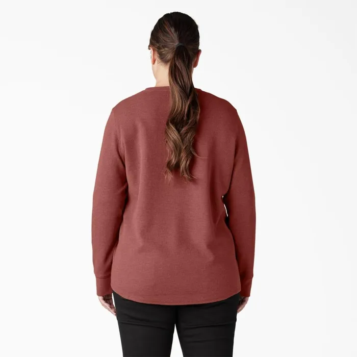 Dickies Work Tops Women039s Plus Long Sleeve Thermal Shirt Fired Brick Single Dye Fired Brick Single Dye fbd 8211 Women Dickies Work Tops Women039s Plus Long Sleeve Thermal Shirt Fired Brick Single Dye Fired Brick Single Dye fbd 8211 Women