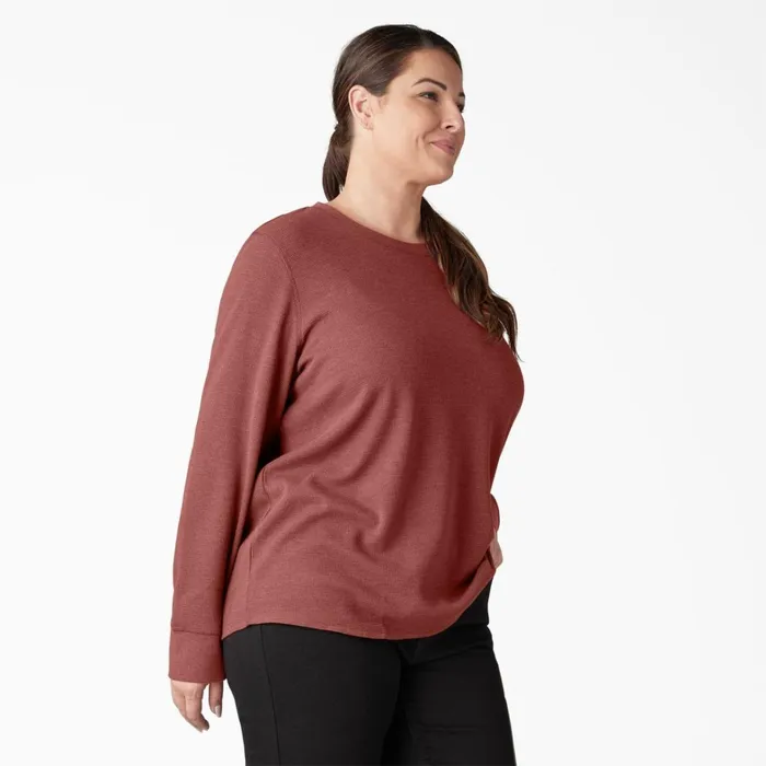 Dickies Work Tops Women039s Plus Long Sleeve Thermal Shirt Fired Brick Single Dye Fired Brick Single Dye fbd 8211 Women Dickies Work Tops Women039s Plus Long Sleeve Thermal Shirt Fired Brick Single Dye Fired Brick Single Dye fbd 8211 Women