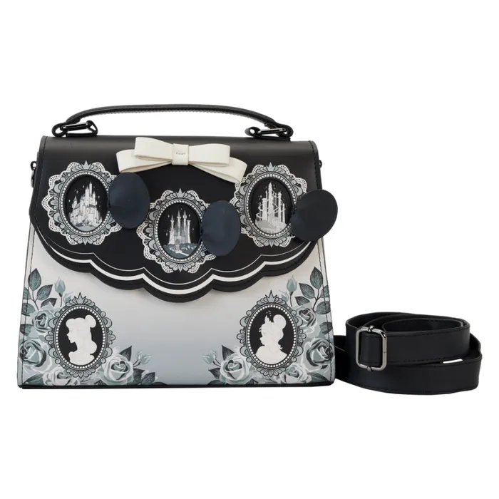 Disney Princess Cameo Porcelain Portraits Crossbody Bag Unisex Loungefly Crossbody Bags