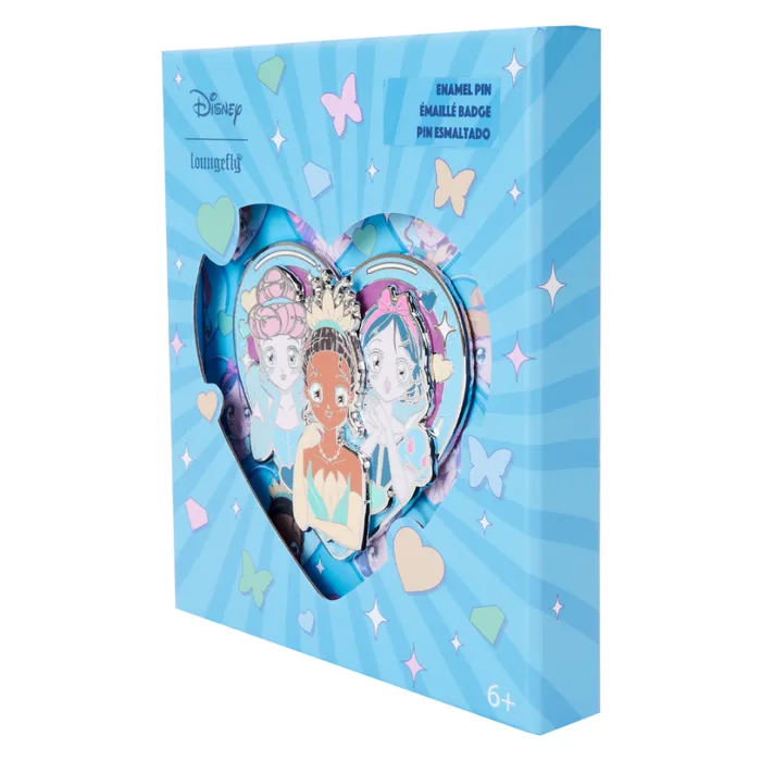 Disney Princess Manga Style 3 Unisex Loungefly Small Accessories Disney Princess Manga Style 3 Unisex Loungefly Small Accessories